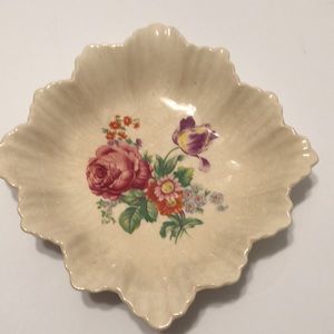 Ambassador Ware made in Fondeville England ring/trinket plate